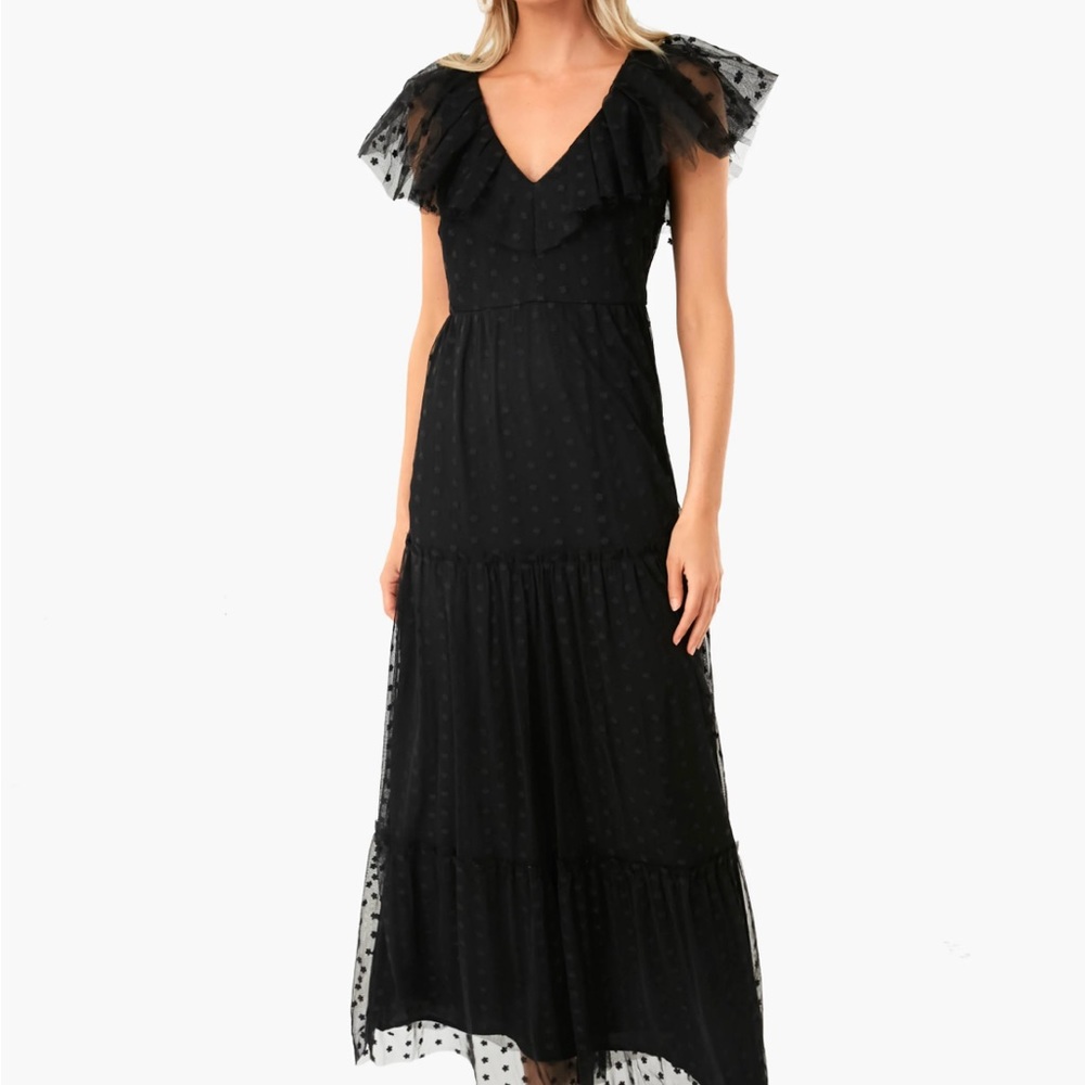 Tuckernuck Black Onyx Tulle Giselle Gown